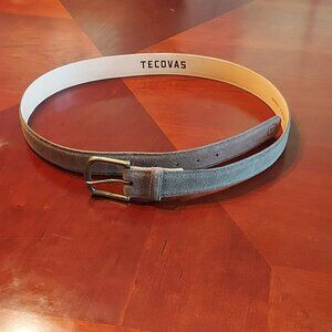 Tecovas Gray Leather Belt